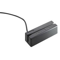 Lector de banda magntica mini HP USB con abrazaderas (FK186AA)